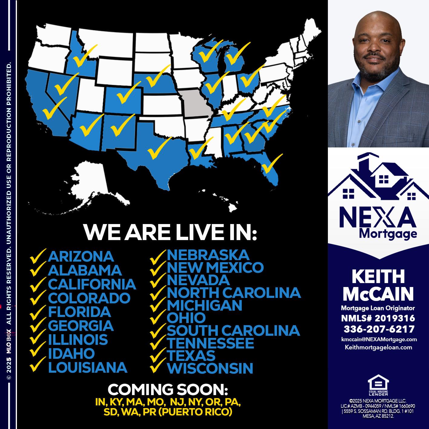 New Mexico live - Keith Mccain -Mortgage Loan Originator