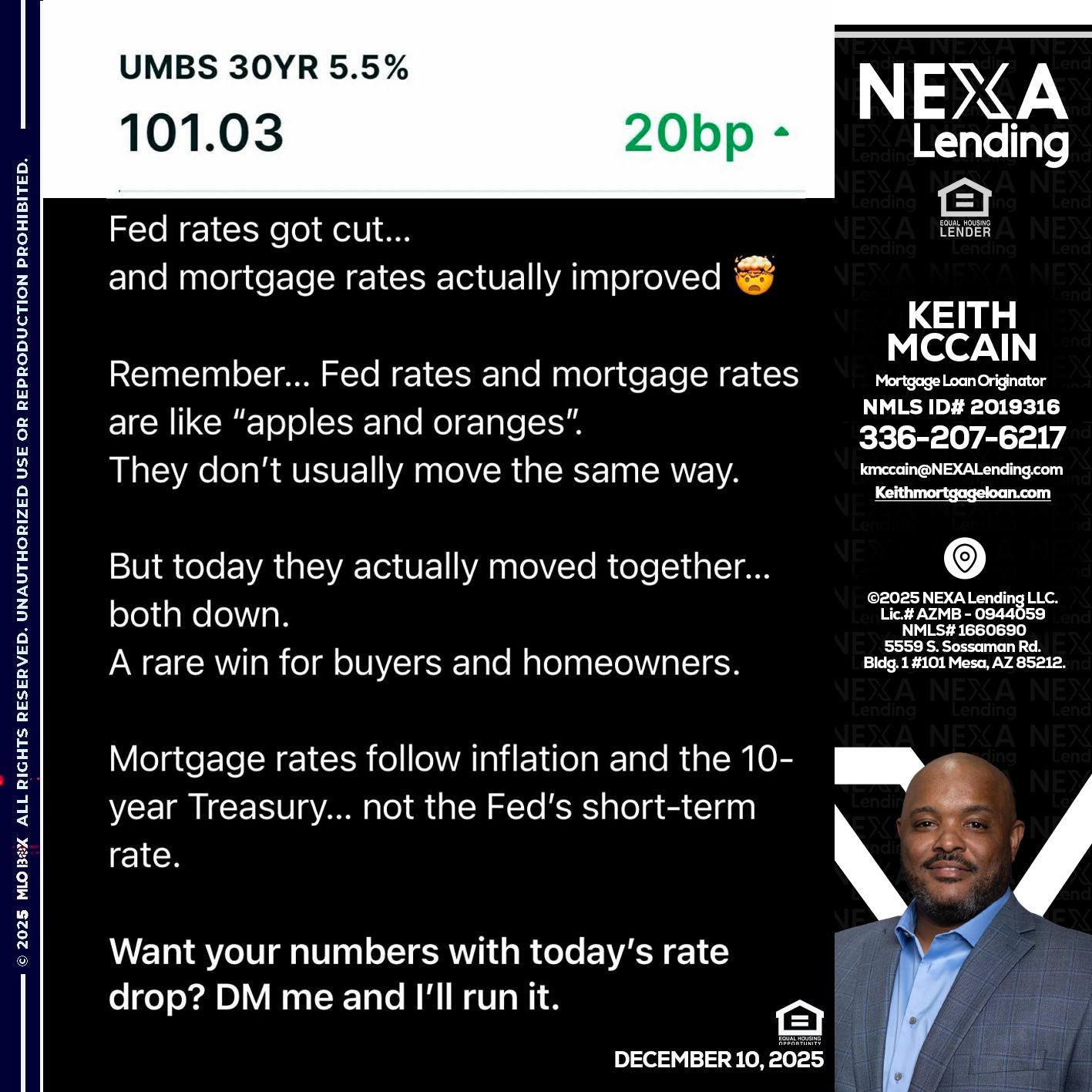 101.03 - Keith Mccain -Mortgage Loan Originator