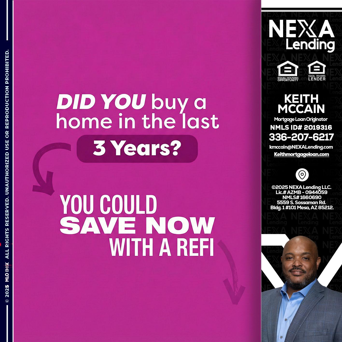 did you - Keith Mccain -Mortgage Loan Originator