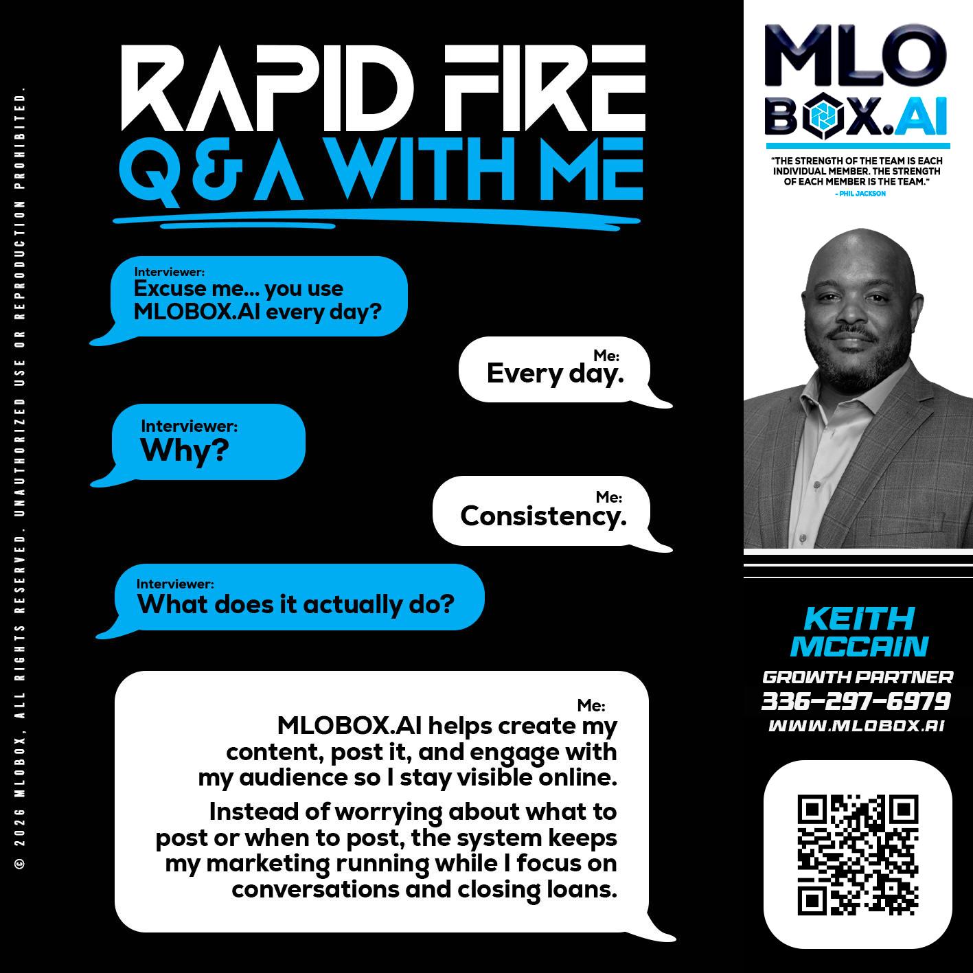 RAPID Q&A - Keith lee McCain -Loan Officer